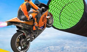 motorcycle stunts drive